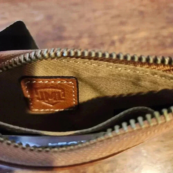 JML by Jack Mason New England Patriots Women's Sideline zip coin Wallet NEW - Picture 4 of 5